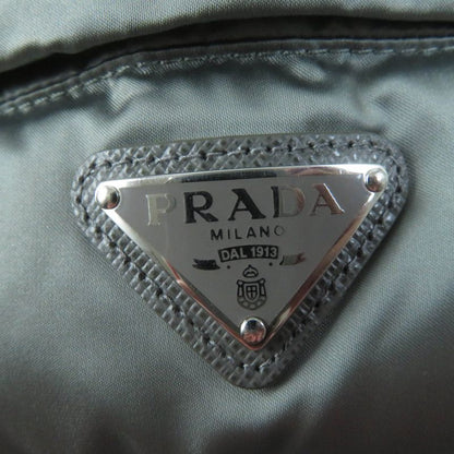 Prada 20AW 29p794 Triangle Logo/triangle Plate Sheepskin Fur Hooded Down Jacket