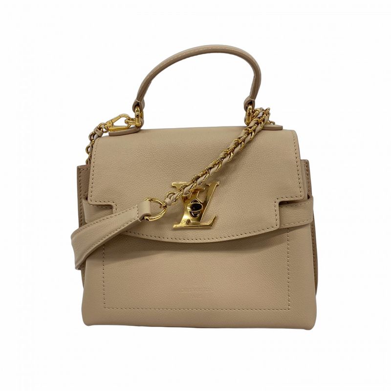 Louis Vuitton Handbag Lock Me Ever MINI M21052 Gray 2-way Bag Ladies