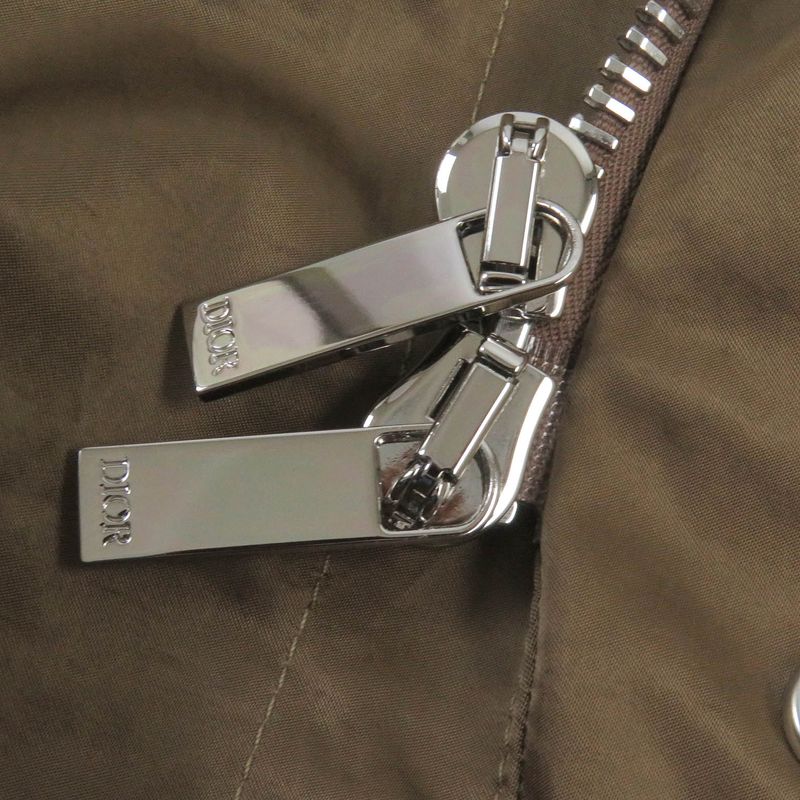 DIOR Homme 033c313h5563 Back Logo Embroidery Hooded Technical Coat Mod Coat