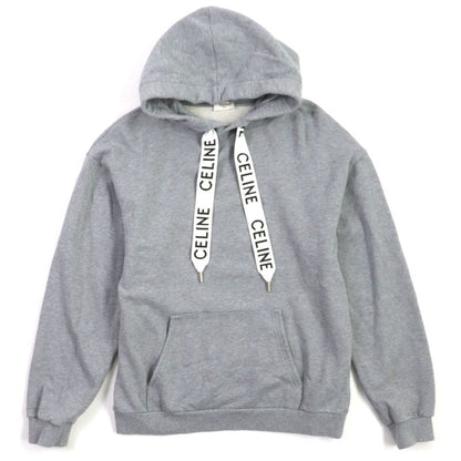  Celine 2y468670q 100% Cotton Logo Pullover Sweatshirt Hoodie