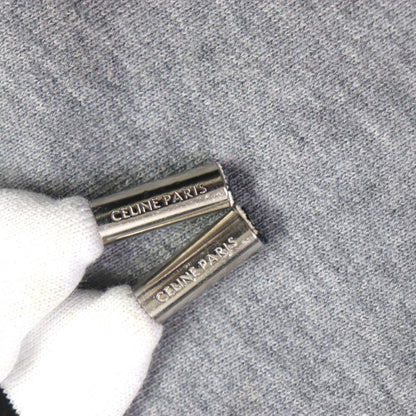  Celine 2y468670q 100% Cotton Logo Pullover Sweatshirt Hoodie