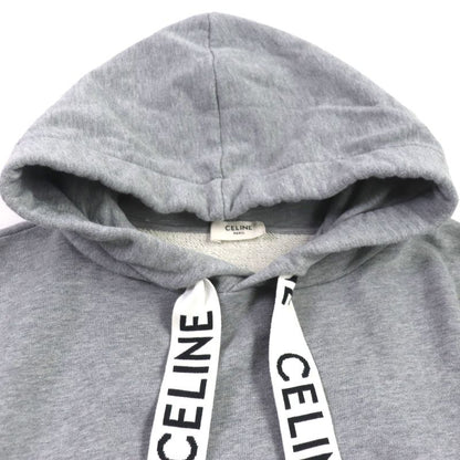  Celine 2y468670q 100% Cotton Logo Pullover Sweatshirt Hoodie