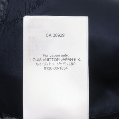  Louis Vuitton 23SS 100% Wool Monogram Jacquard Peaked Lapel Single Jacket