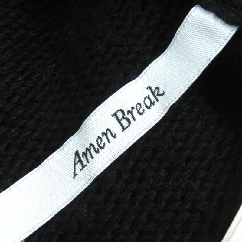 Louis Vuitton 22AW Amen Break LV Intarsia Football Cashmere Blend V-neck Long