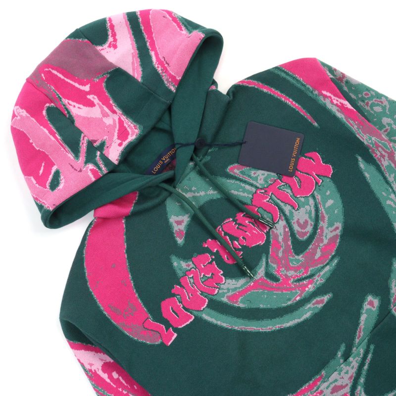 Louis Vuitton 23AW Hpn33w 100% Cotton Graphic Cotton Hoodie With Embroidered