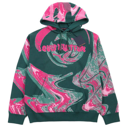Louis Vuitton 23AW Hpn33w 100% Cotton Graphic Cotton Hoodie With Embroidered