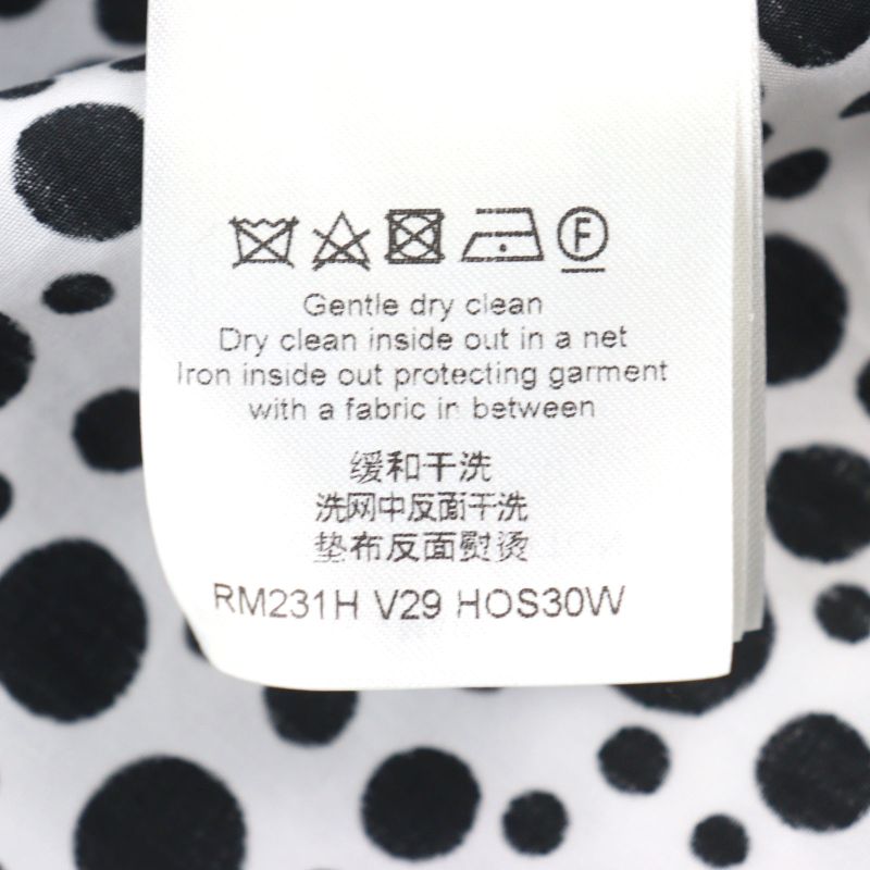 Louis Vuitton Yayoi Kusama YK 23SS 1ab6i0 Infinity Dots Printed Zipped Shirt