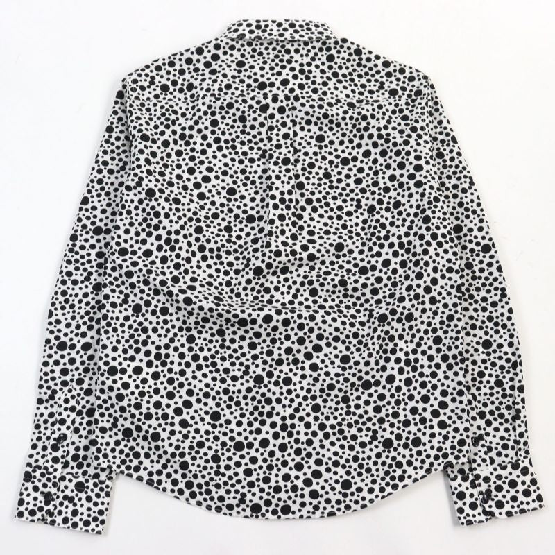 Louis Vuitton Yayoi Kusama YK 23SS 1ab6i0 Infinity Dots Printed Zipped Shirt