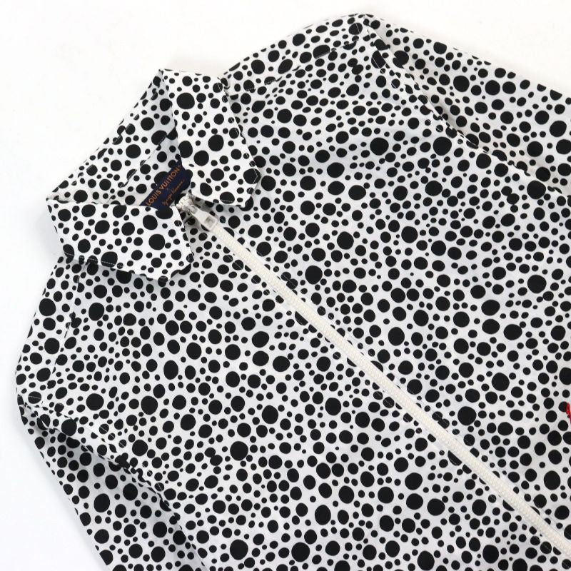 Louis Vuitton Yayoi Kusama YK 23SS 1ab6i0 Infinity Dots Printed Zipped Shirt