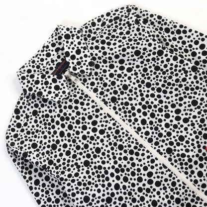 Louis Vuitton Yayoi Kusama YK 23SS 1ab6i0 Infinity Dots Printed Zipped Shirt