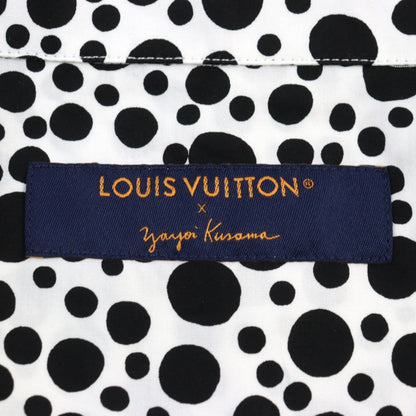 Louis Vuitton Yayoi Kusama YK 23SS 1ab6i0 Infinity Dots Printed Zipped Shirt
