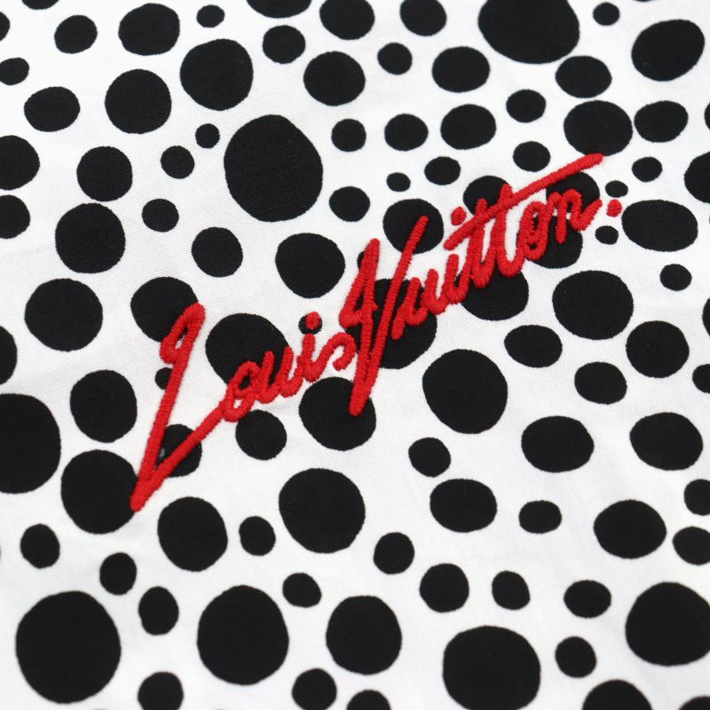 Louis Vuitton Yayoi Kusama YK 23SS 1ab6i0 Infinity Dots Printed Zipped Shirt