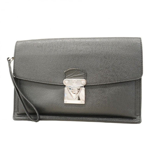 Louis Vuitton Taiga Bellaire M32592 Ardoise Men's Clutch Bag
