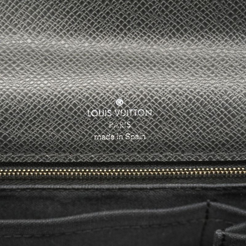 Louis Vuitton Taiga Bellaire M32592 Ardoise Men's Clutch Bag