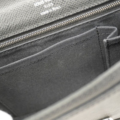 Louis Vuitton Taiga Bellaire M32592 Ardoise Men's Clutch Bag