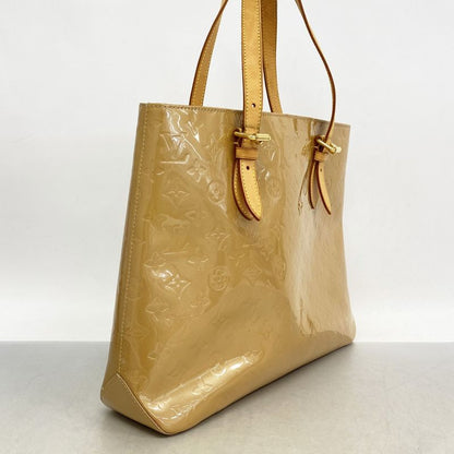 Louis Vuitton Tote Bag Vernis Blendwood M91511 Noisette Women's