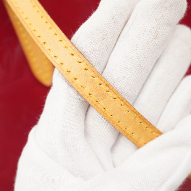 Louis Vuitton Tote Bag Vernis Catarina NS M90013 Rose Andian Women's