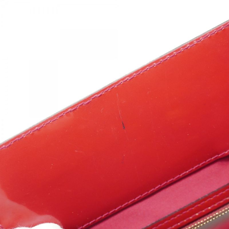 Louis Vuitton Tote Bag Vernis Catarina NS M90013 Rose Andian Women's