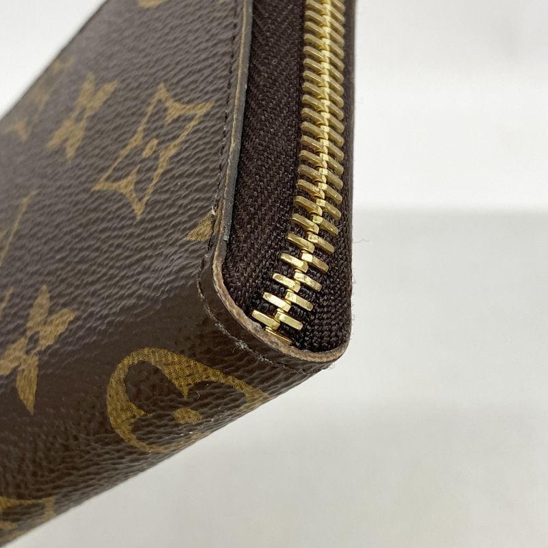Louis Vuitton Long Wallet Monogram Portefeuille Cles Mance M61298 Brown Rose
