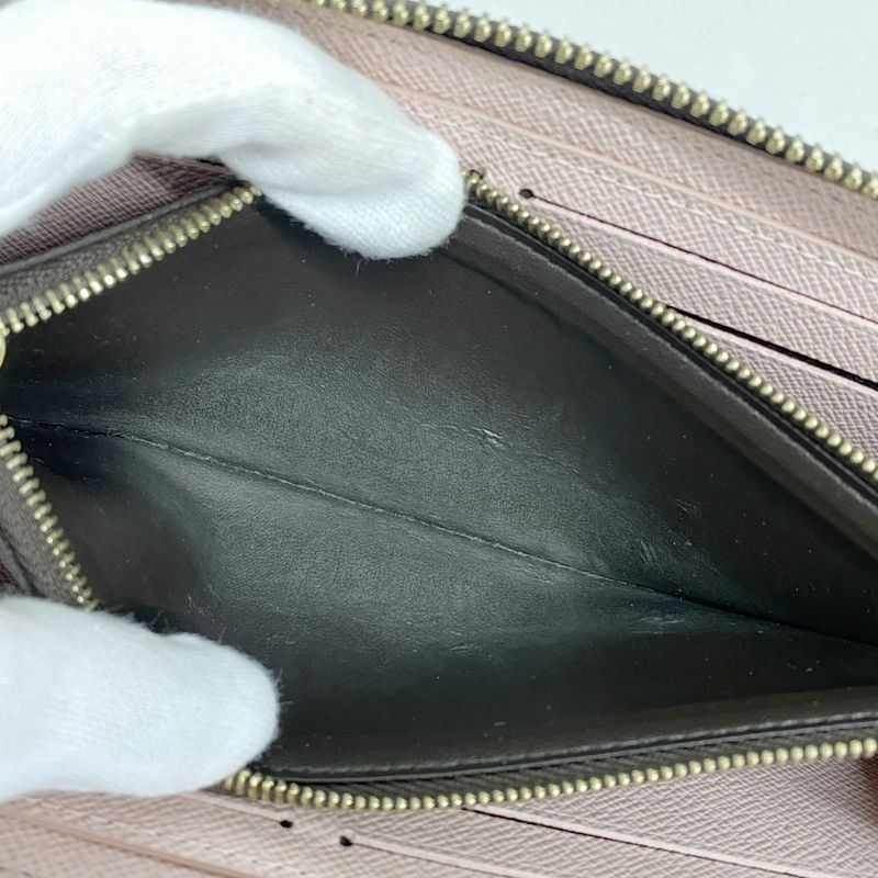 Louis Vuitton Long Wallet Monogram Portefeuille Cles Mance M61298 Brown Rose