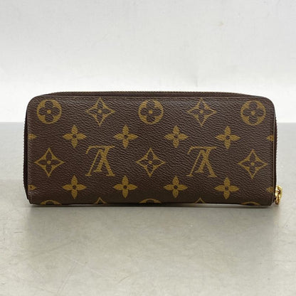 Louis Vuitton Long Wallet Monogram Portefeuille Cles Mance M61298 Brown Rose