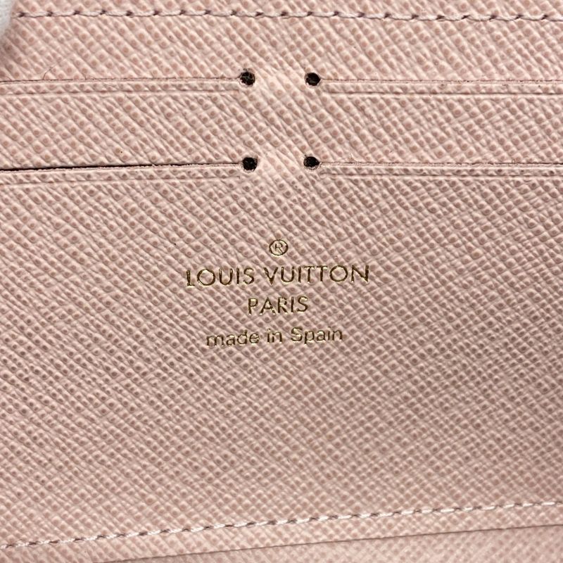 Louis Vuitton Long Wallet Monogram Portefeuille Cles Mance M61298 Brown Rose