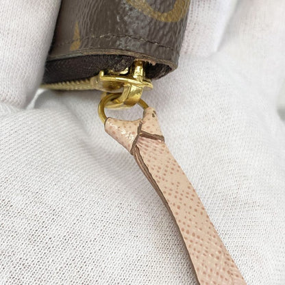 Louis Vuitton Long Wallet Monogram Portefeuille Cles Mance M61298 Brown Rose