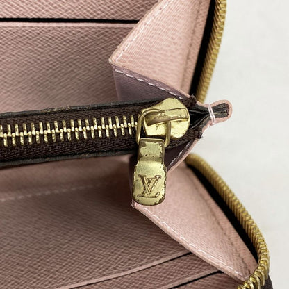 Louis Vuitton Long Wallet Monogram Portefeuille Cles Mance M61298 Brown Rose