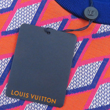 Louis Vuitton 22AW 100% Cotton Diamond Damier Total Pattern Long Sleeve Knit