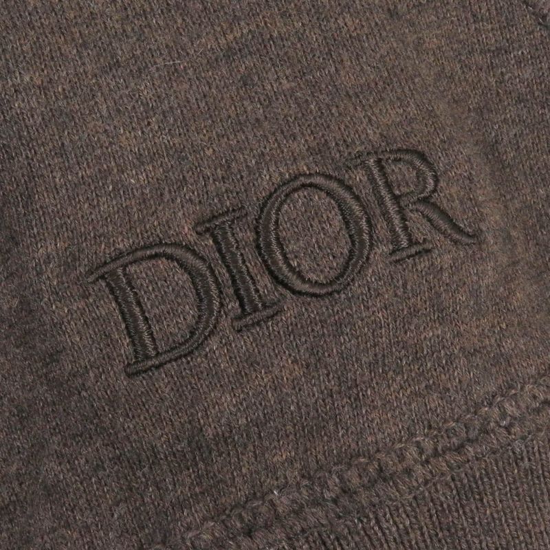 DIOR Homme 21AW 113m221at225 Cashmere Blend Oblique Back Full Pattern Logo