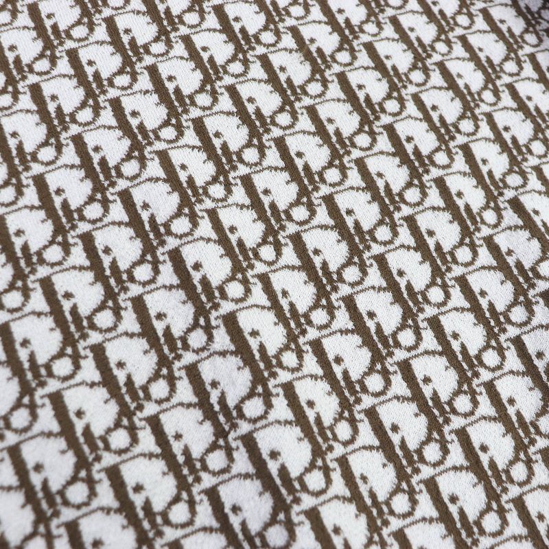 DIOR Homme 21AW 113m221at225 Cashmere Blend Oblique Back Full Pattern Logo