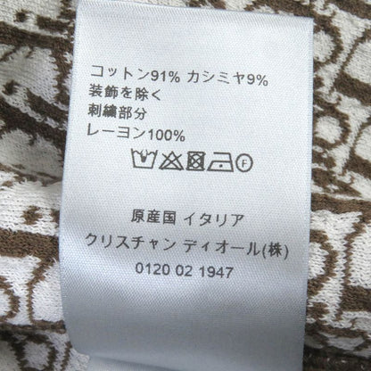 DIOR Homme 21AW 113m221at225 Cashmere Blend Oblique Back Full Pattern Logo