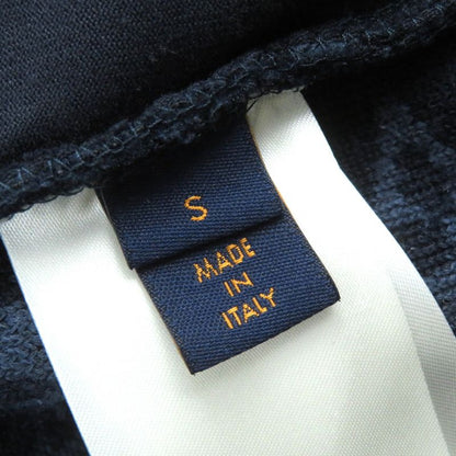 Louis Vuitton 21SS Monogram Jacquard Fleece Jacket Blouson Navy Blue S Made In
