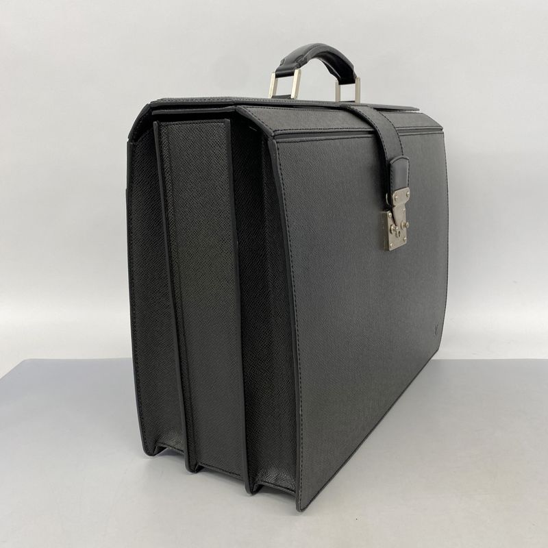 Louis Vuitton Briefcase Taiga Pilotto Case Ural M30022 Ardoise Men's