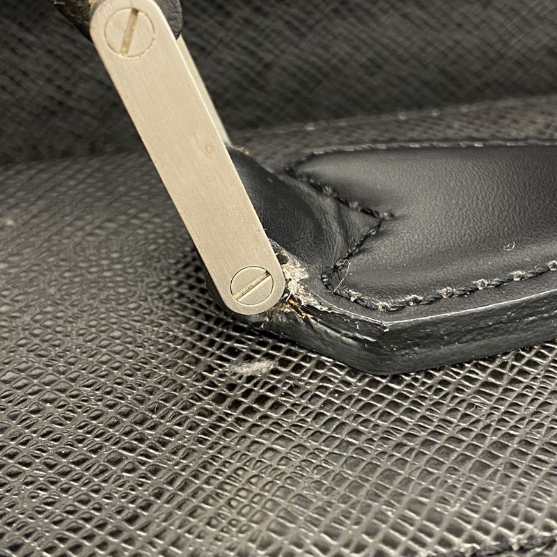 Louis Vuitton Briefcase Taiga Pilotto Case Ural M30022 Ardoise Men's