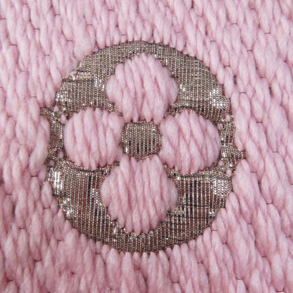 Louis Vuitton M70466 Logomania Wool Silk Rose Ballerine Monogram Pattern Scarf