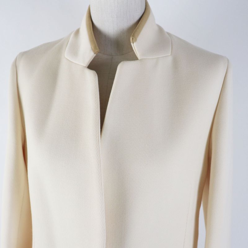 Hermes 2017 Pre-fall Collection Wool Cashmere Leather Bascule Jacket/jacket