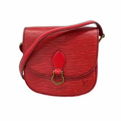 Louis Vuitton Shoulder Bag Epi Mini Sancreux M52217 Castilian Red Ladies