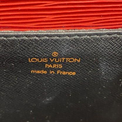 Louis Vuitton Shoulder Bag Epi Mini Sancreux M52217 Castilian Red Ladies