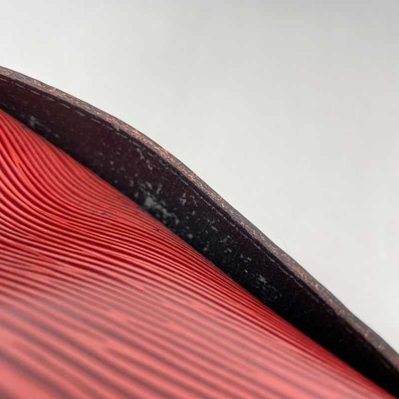 Louis Vuitton Shoulder Bag Epi Mini Sancreux M52217 Castilian Red Ladies