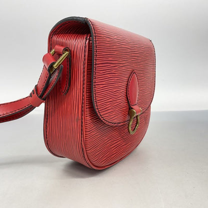 Louis Vuitton Shoulder Bag Epi Mini Sancreux M52217 Castilian Red Ladies
