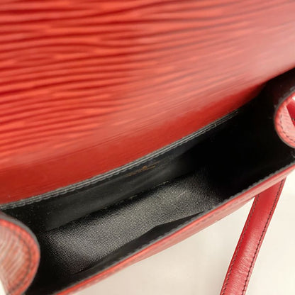 Louis Vuitton Shoulder Bag Epi Mini Sancreux M52217 Castilian Red Ladies
