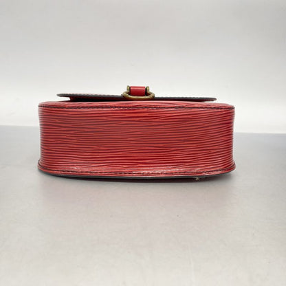 Louis Vuitton Shoulder Bag Epi Mini Sancreux M52217 Castilian Red Ladies