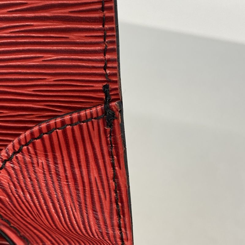 Louis Vuitton Shoulder Bag Epi Mini Sancreux M52217 Castilian Red Ladies