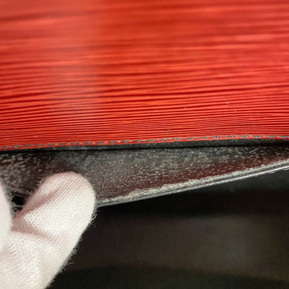 Louis Vuitton Shoulder Bag Epi Mini Sancreux M52217 Castilian Red Ladies