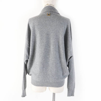 Louis Vuitton 23SS Cashmere Wool Long Sleeve Turtleneck Knit With Logo Hardware