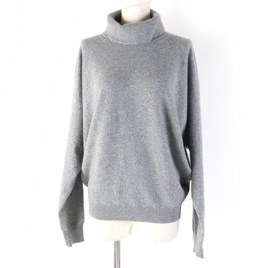 Louis Vuitton 23SS Cashmere Wool Long Sleeve Turtleneck Knit With Logo Hardware