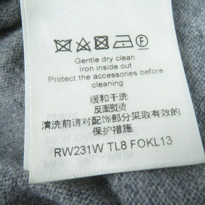 Louis Vuitton 23SS Cashmere Wool Long Sleeve Turtleneck Knit With Logo Hardware