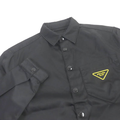 Prada 20SS Sc520 Re-nylon Shirt Triangle Logo Coach Jacket Shirt Jacket Blouson