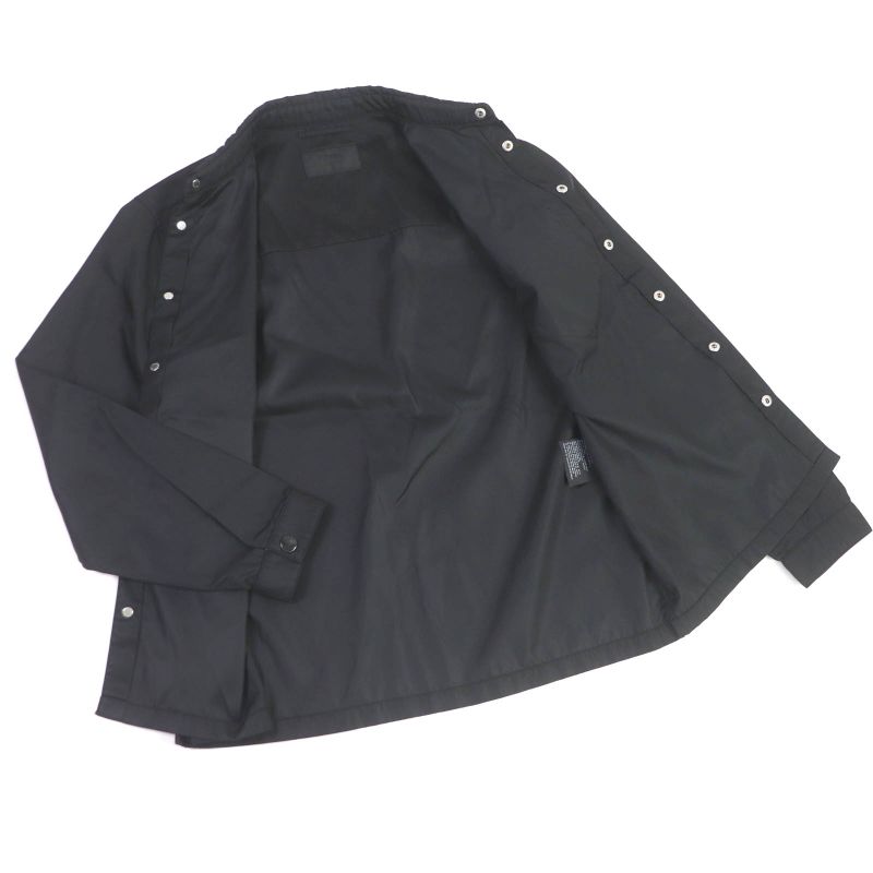 Prada 20SS Sc520 Re-nylon Shirt Triangle Logo Coach Jacket Shirt Jacket Blouson